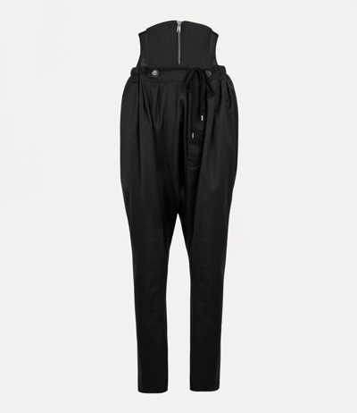 Vivienne Westwood Corset Porthos Trousers In Black