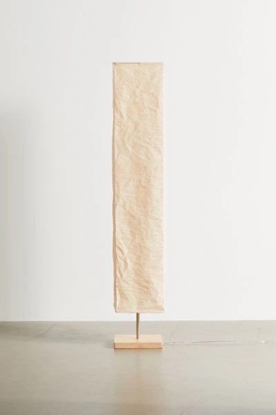 Urban Outfitters Mateo Lantern Floor Lamp In Ivory