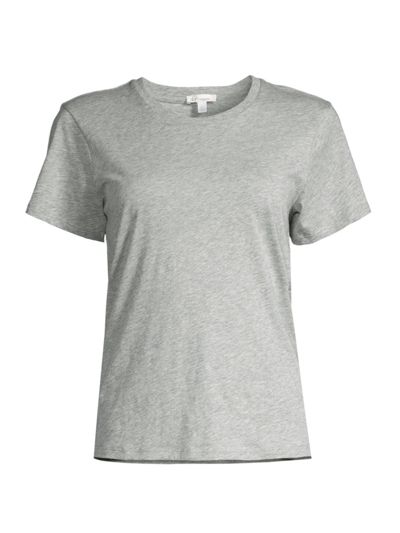 Skin Ophira Grey Cotton T-shirt