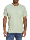 Robert Graham Myles Pocket T-shirt In Sage