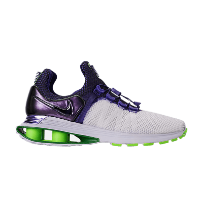 Pre-owned Nike Wmns Shox Gravity 'fusion Violet' In White