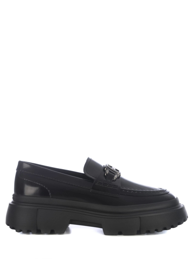HOGAN LOAFERS HOGAN H629 IN LEATHER