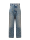 Darkpark John Faded Straight-leg Jeans In Blue