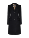 Dolce & Gabbana Wool And Cashmere Coat In Nero