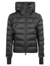 Moncler Camurac Quilted Down Ski Jacket In Black