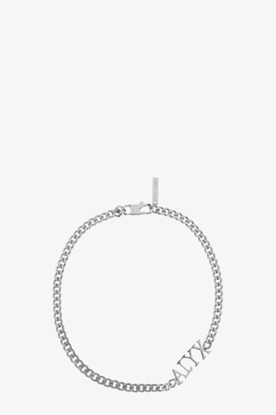 Alyx Logo Chain-link Necklace In Argento