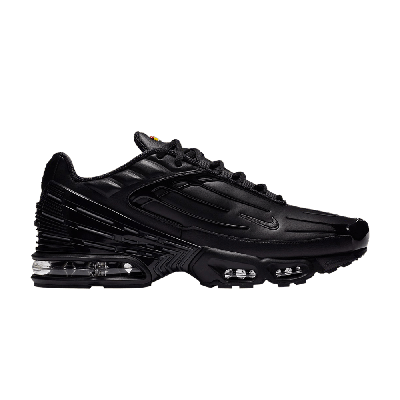Pre-owned Nike Air Max Plus 3 Leather 'triple Black'