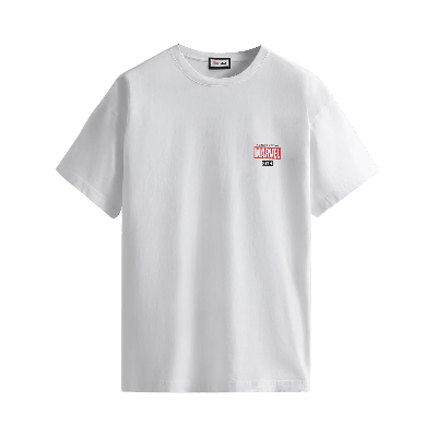 Pre-owned Kith For Spider-man Timeline Tee 'white'