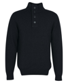 BARBOUR BARBOUR MEN'S BLACK OTHER MATERIALS CARDIGAN,MKN0585BK31 2XL