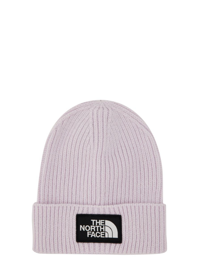 The North Face Logo Box Hat In Pink