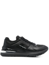 CALVIN KLEIN LO-TOP LEATHER SNEAKERS