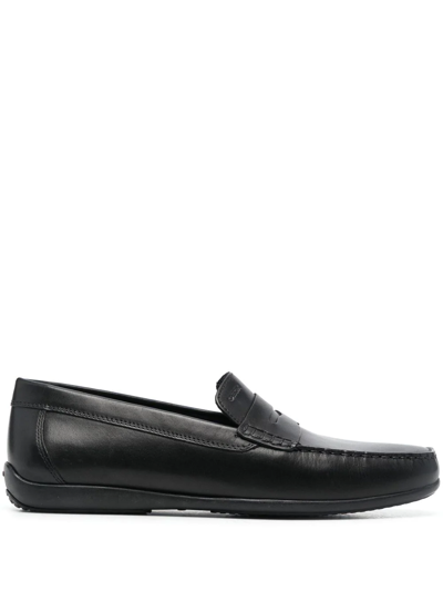 Geox Ascanio Mocasin Loafers In Black