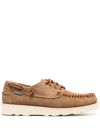 Sebago Keuka Suede Boat Shoes In 褐色