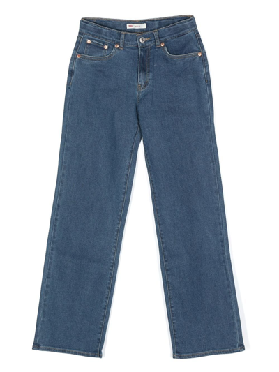 Levi's Teen Wide-leg Denim Jeans In Blue