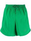 Adidas By Stella Mccartney Truepurpose Stretch Recycled Polyester Training Shorts In Green