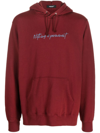UNDERCOVER NOTHING IS PERMANENT-EMBROIDERED HOODIE