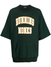 Undercover Running Monks Crewneck Sweatshirt In 绿色