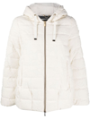 Geox Padded Zip-up Jacket In 中性色