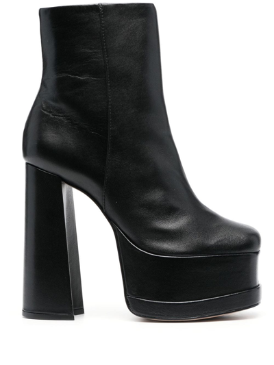 Schutz 135mm Block-heel Ankle-boots In Black