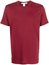 Comme Des Garçons Shirt Short-sleeve Cotton T-shirt In Red