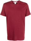 Comme Des Garçons Shirt Short-sleeve Cotton T-shirt In Bordeaux