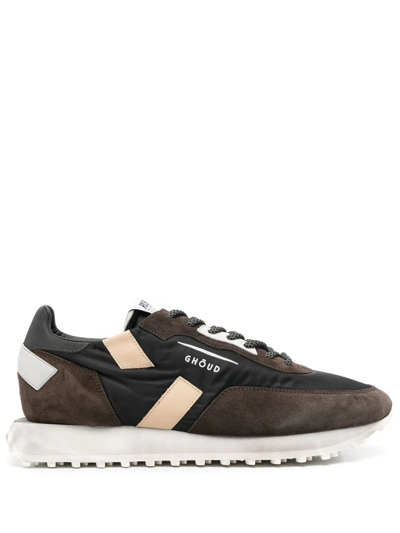 Ghoud Rush Lace-up Sneakers In Marrone E Nero
