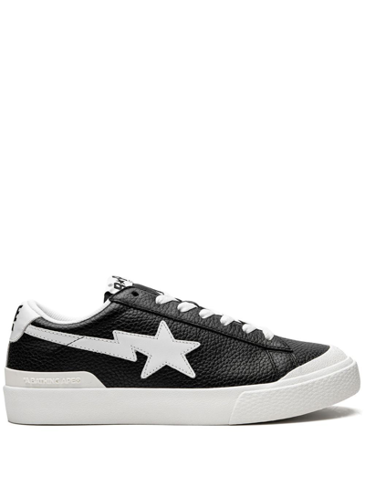 A Bathing Ape Bape Mad Sta Low-top Sneakers In Black