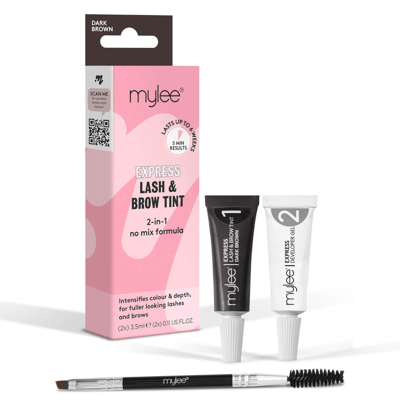 Mylee Express 2-in-1 Lash And Brow Tint 7ml (various Shades) - Dark Brown