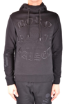 PHILIPP PLEIN MEN'S  BLACK COTTON SWEATSHIRT