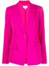 Milly Avery Single-breasted Blazer In Rosa