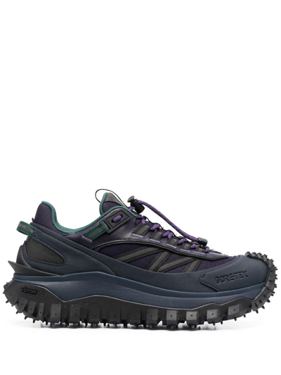 Moncler Trailgrip Gtx Low Top Trainers Multicolour In Blue