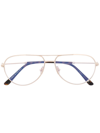 TOM FORD DOUBLE-BRIDGE GLASSES