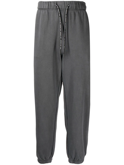 Aape By A Bathing Ape Logo-print Cotton Track Pants In Grau