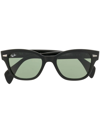 Ray Ban Rectangle-frame Sunglasses In Schwarz