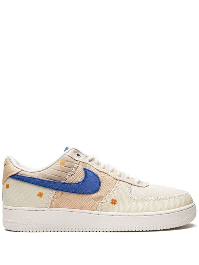 Nike Air Force 1 Low 'los Angeles' Dv4141-100 Men's Casual Trainer Shoes 4 Zj12 In Yellow