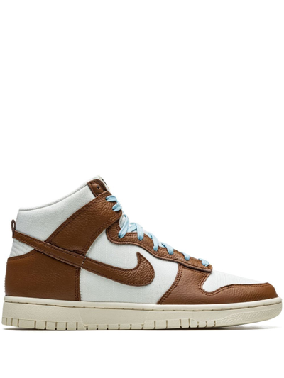 NIKE DUNK HIGH RETRO PRM "PECAN AND SAIL" SNEAKERS