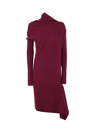 MARQUES' ALMEIDA DRAPED NECK DRESS