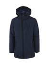 Save The Duck Phipps Puffer Jacket In Sky Capitain Blue
