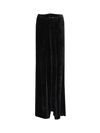 Blumarine Slit-detail Ankle-length Skirt In Black