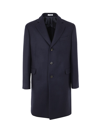 Boglioli Single Breasted Coat In Blue