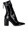 HALMANERA HALMANERA ROXY BLACK HEELED ANKLE BOOT