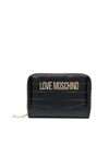 LOVE MOSCHINO CROCO PRINT WALLET