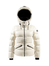 Mackage Madalyn Light And Brilliant Down Jacket With Hood In Off-white