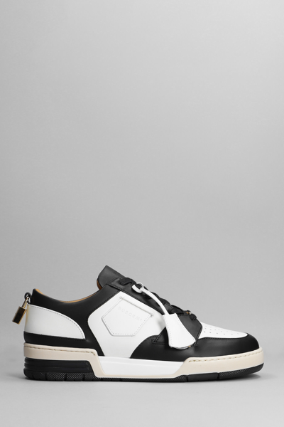 Buscemi Leather Shoes White+black