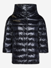 Herno Sofia Quilted Nylon Down Jacket In Black