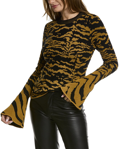 Diane Von Furstenberg Beverly Wool Sweater In Brown
