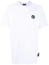 Plein Sport Ss Statement Logo-patch T-shirt In White