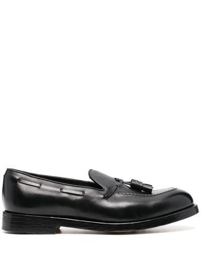 Crockett & Jones Tassel-detail Loafers In Black