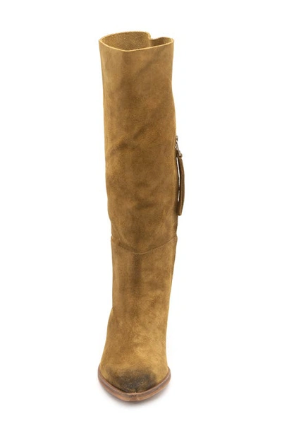Golo West Boot In Brandy Vintage Suede