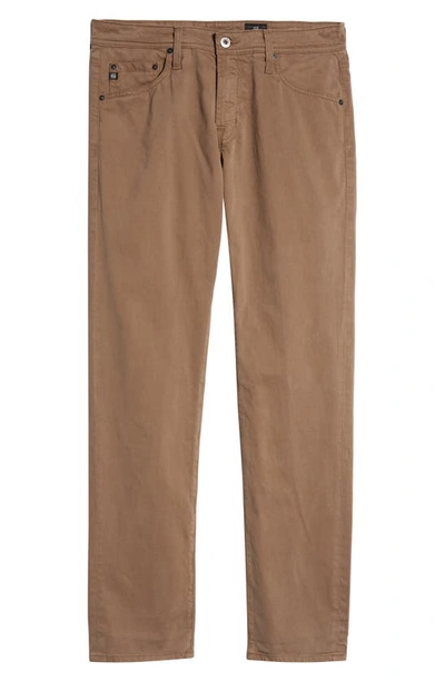 Ag Slim Fit Pants In Wild Truffle